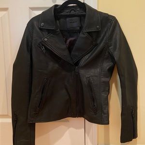 BLANK NYC Faux Leather Moto Jacket